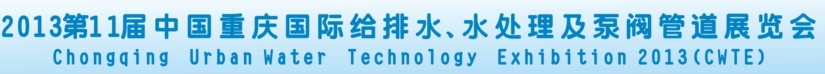 2013第十一屆重慶國際給排水、水處理設備及泵閥管道展覽會